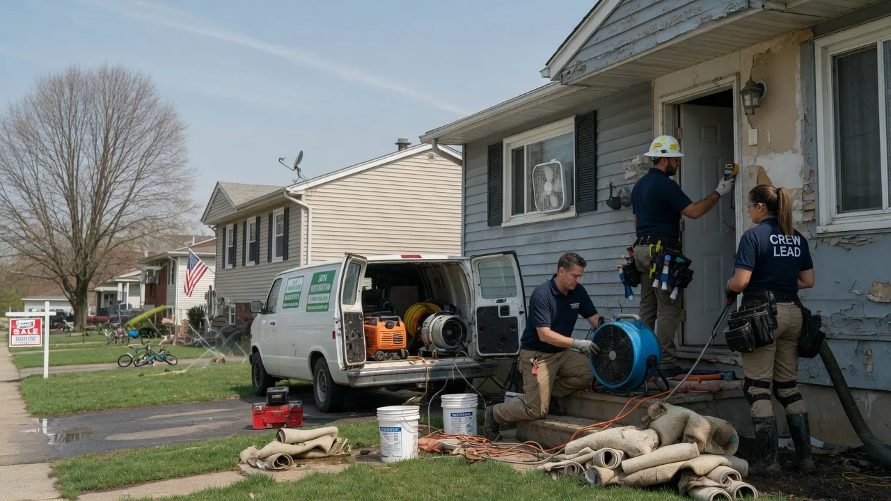 Flood Cleanup in Plevna, KS near me